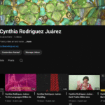 Canal de YouTube de poesía y arte en video de Cynthia Rodríguez Juárez